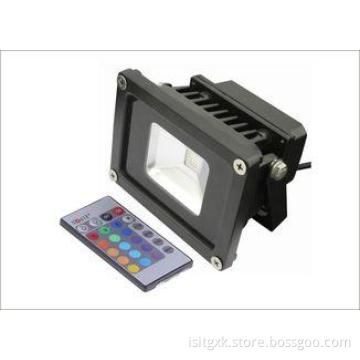Radio Frequency 10W IP65 RGB LED Flood Light With Isolated
